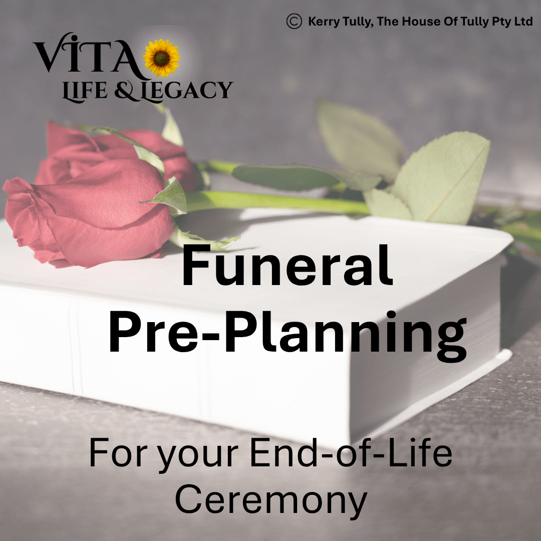 Funeral Pre-Planning for End-of-Life Ceremonies (Digital Download)