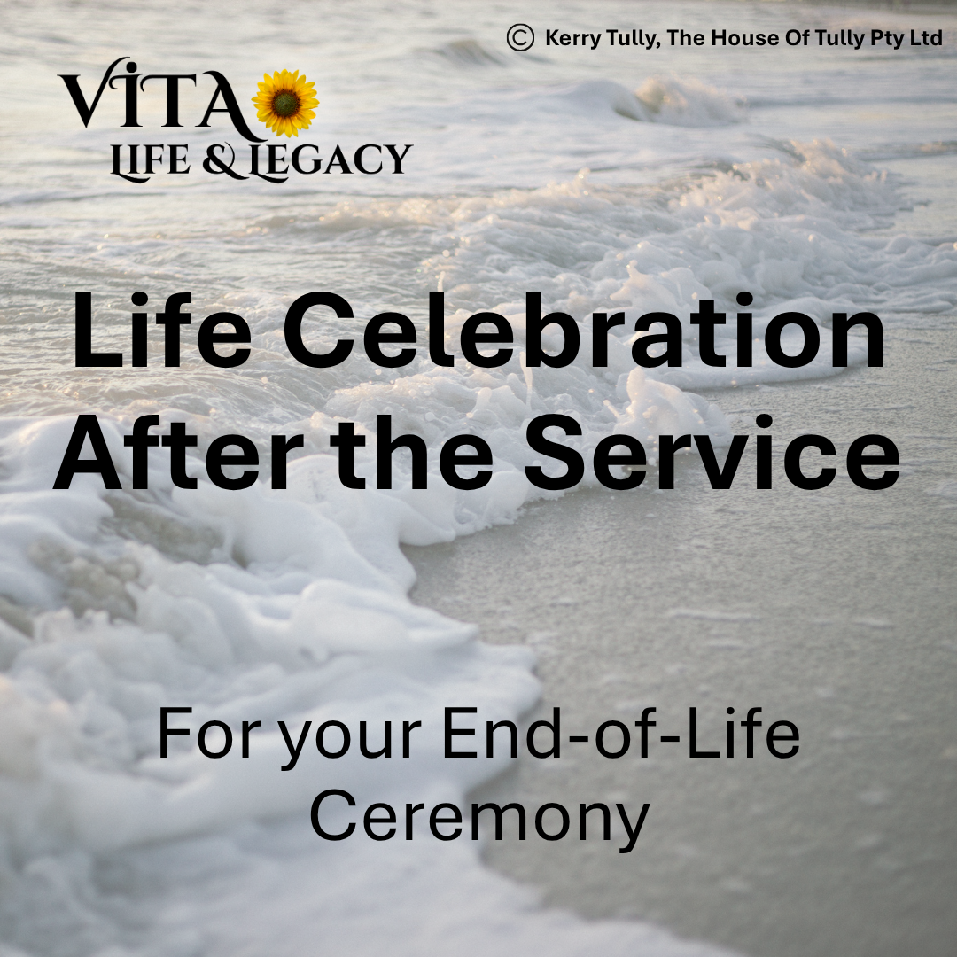 Life Celebration After the Service for End-of-Life Ceremonies (Digital Download)