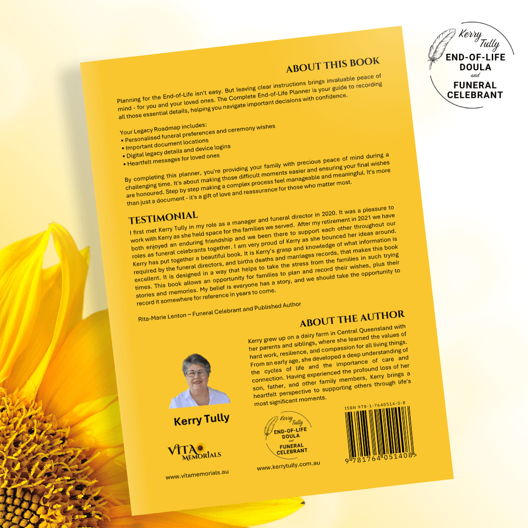 Overview of The Complete End-Of-Life Planner of Kerry Tully